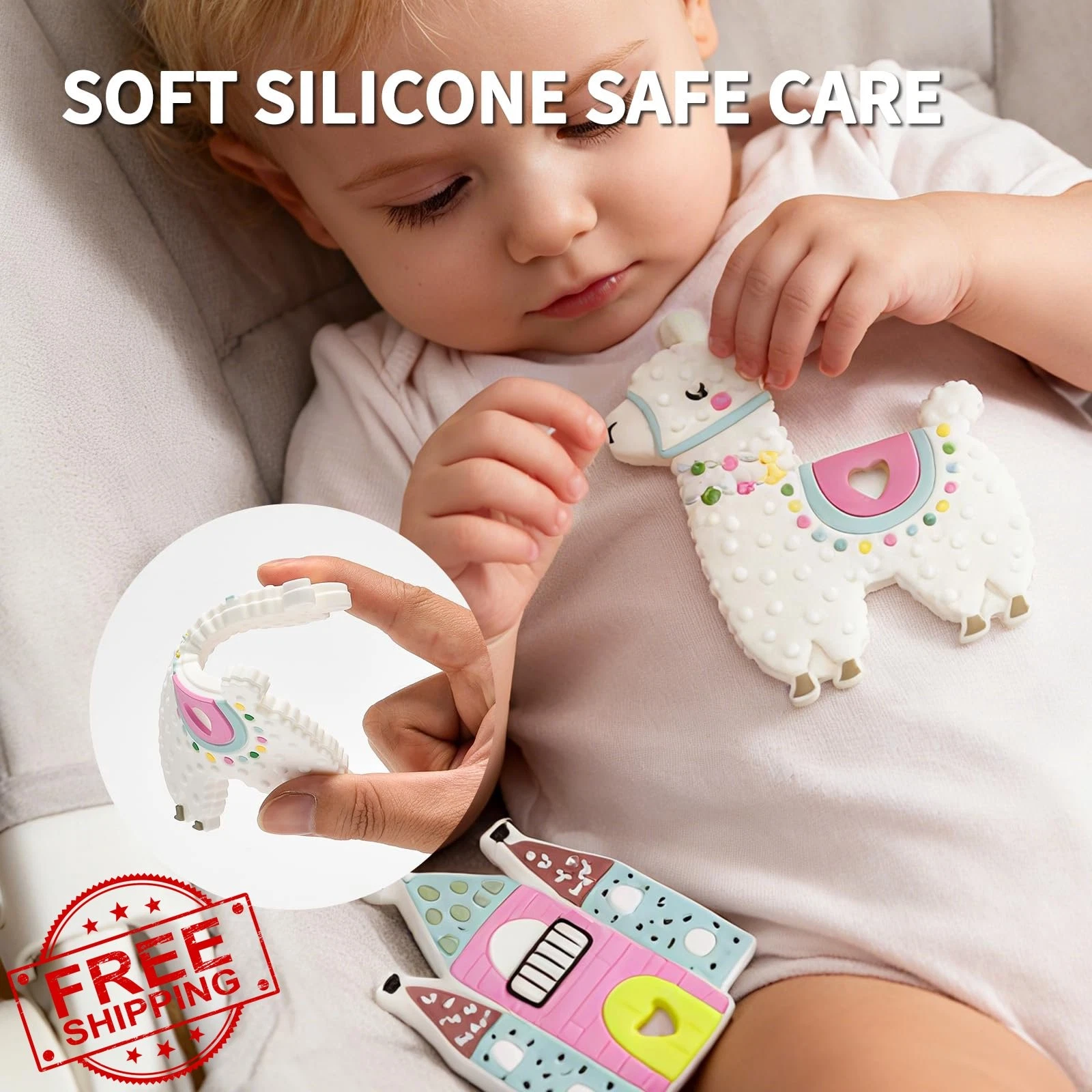 Imagination Junction Baby Teether Food Grade Silicone Princess
