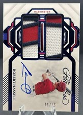 Robert Hassell /15 2023 Panini Flawless Rookie Dual Patch Auto #RDS-RH Sapphire