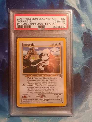 Smeargle graded PSA 10 for sale on eBay
