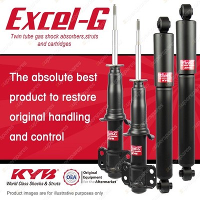 Front + Rear KYB EXCEL-G Shock Absorbers for FORD Territory SX SY