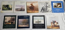 Lot of 9 Sotheby's Auction Catalogs American Paintings Drawings Watercolors