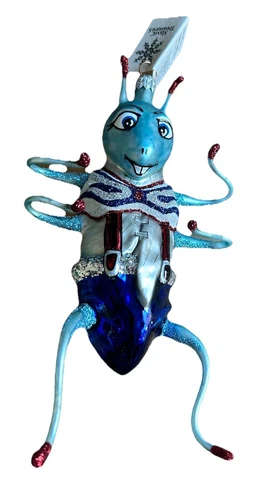 VTG SLAVIC TREASURES CHRISTMAS ORNAMENT Whopper Hopper w/Tags & Box NEW❤️🤍💙