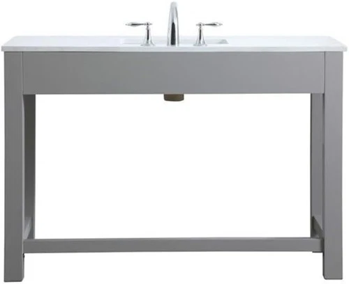 Elegant Kitchen and Bath - VF14848GR - 48 Inch ADA Compliant Bath Vanity In Grey - Picture 6 of 9