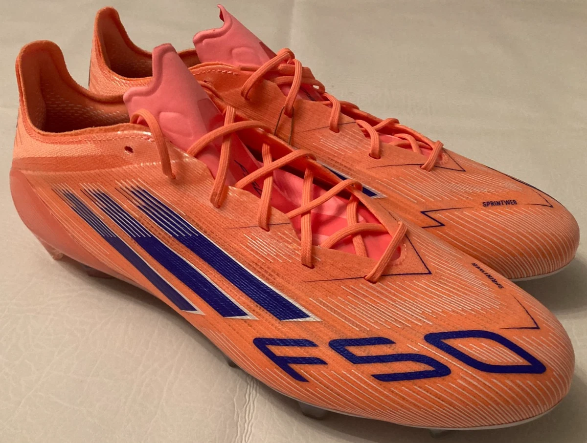 adidas F50 Elite FG Beam Orange Lucid Blue for Sale | Authenticity