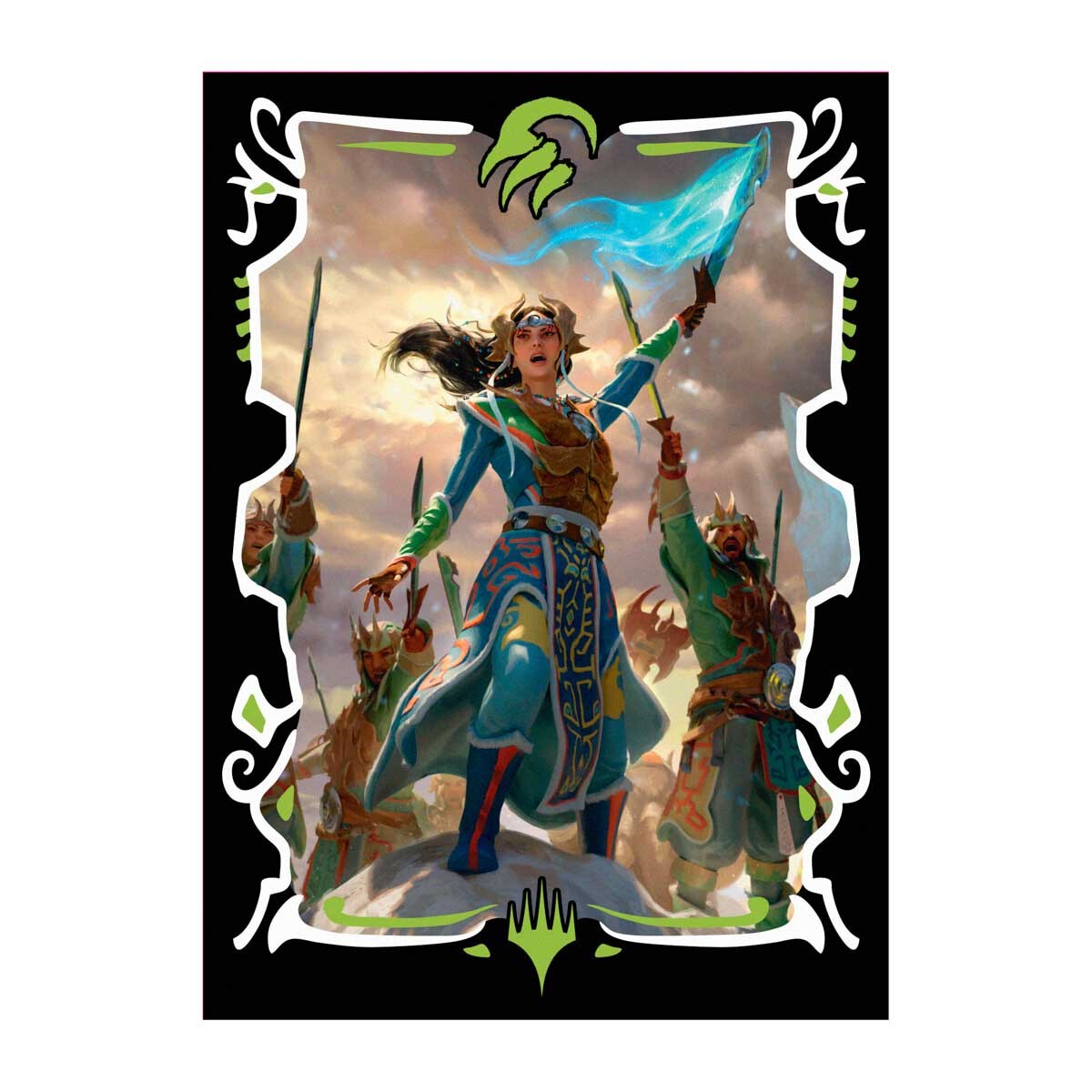 Tarkir Dragonstorm Eshki, Temur's Roar Deck Sleeves (100)