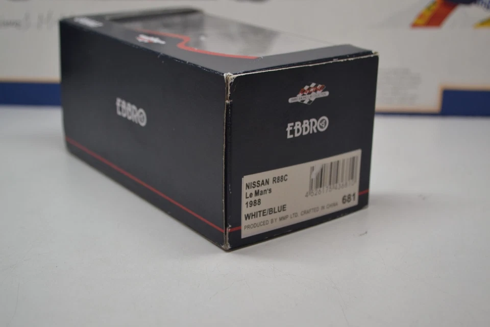 MODELOS EBBRO - LE MANS 1988 NISSAN R88C #32 - COCHE MODELO ESCALA 1/43 681 Foto 3 de 4