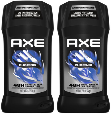 2 AXE Antiperspirant For Men 48 Hour Sweat Odor, Mint & Rosemary, 2.6 oz