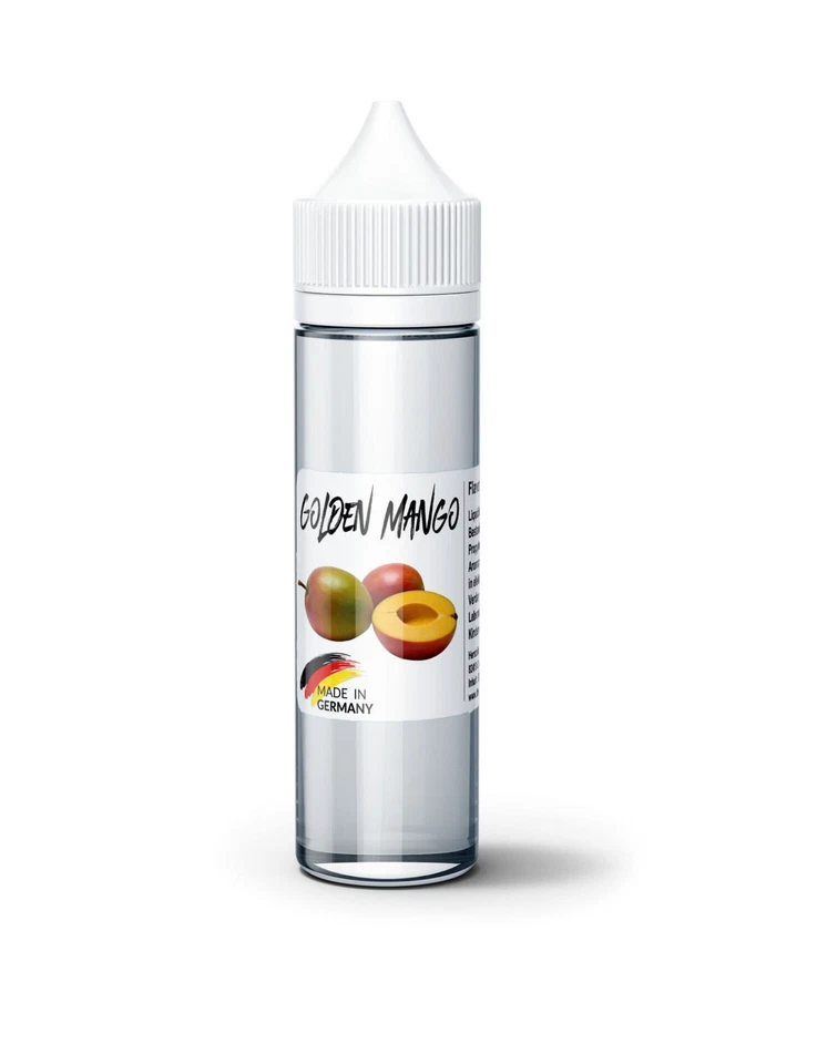 FLAVOR WORLD 100ml Liquid in Chubby-Flasche für Aroma-Verdampfer und Diffusoren Golden Mango