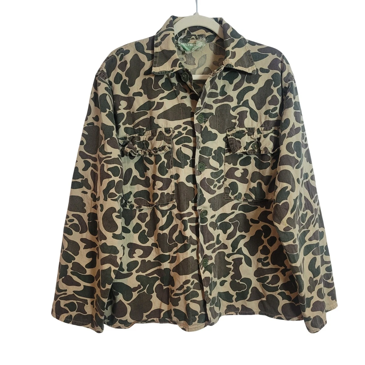 Vintage Duck Hunting Camo In Men