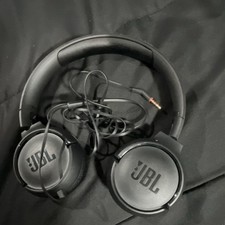JBL Wired On-Ear Headphones Black 3.5mm 40mm Drivers 3ft Adjustable Band