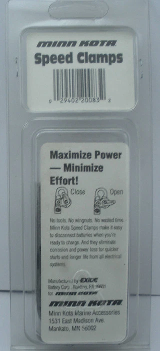 Minn Kota BA1 Quick Battery Clamp - Image 2 of 2