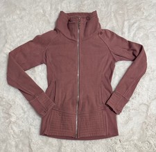 LULULEMON ATHLETICA RADIANT JACKET II PINK WOMEN'S SIZE 6 ATHLEISURE PINK