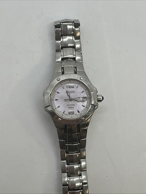 Seiko 7N82 0CA0 Coutura Mop Sapphire Crystal WR 100M Two Tone 27mm Watch Works il_300x300.7230390650_9rwo.jpg main image 3
