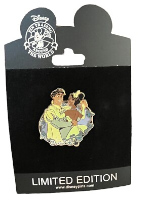 Disney Shopping Tiana & Naveen Dancing Happily Ever After PATF LE250 Pin Rare