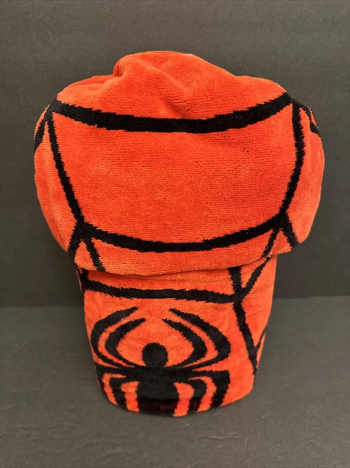 Toalla con Capucha Disney Spider Man Web 100% Algodón Terry 51"x23" Piscina Playa Baño NUEVO Foto 4 de 4