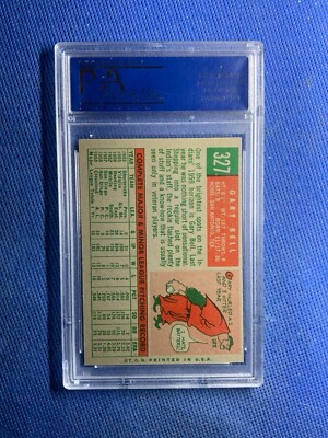 1959 Topps Set-Break #327 Gary Bell PSA 6 | eBay