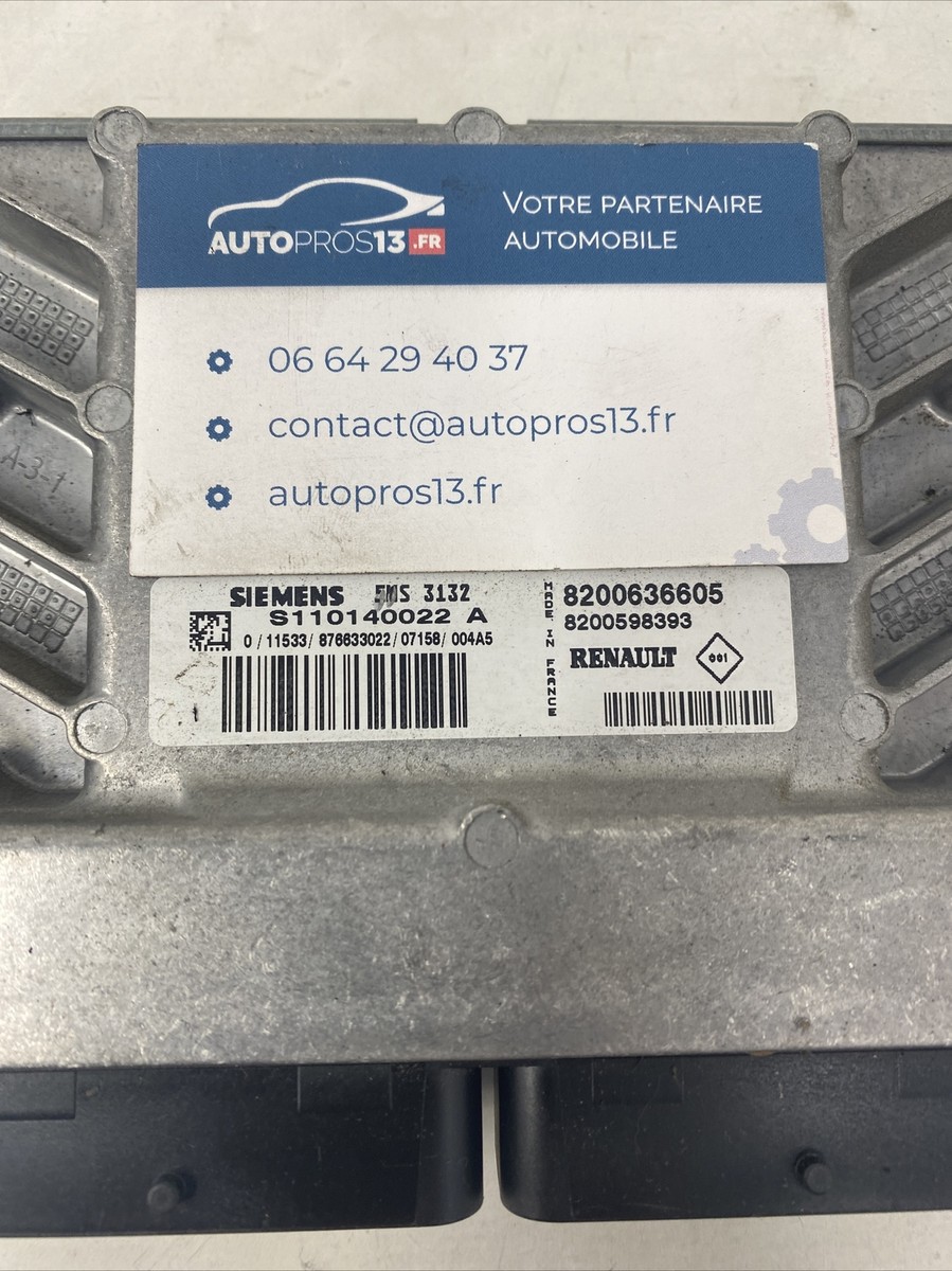 Calculateur Continental Référence 8200856659 (809R) - Occasion Mais Fonctionnel