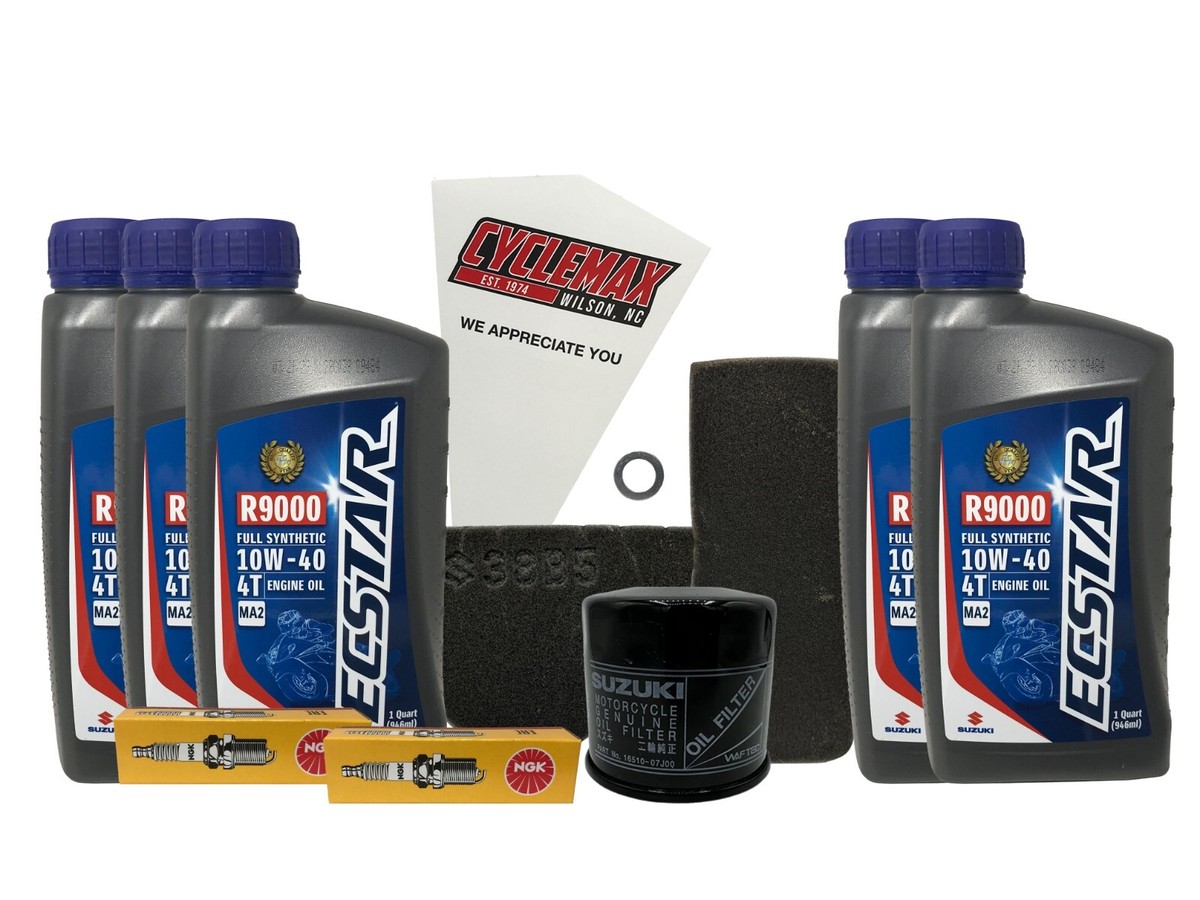 Cyclemax Full Synthetic Tune Up Kit w/ Spark Plugs fits 2001