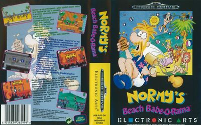 Jeu Sega Mega Drive - NORMY'S BEACH BABE O RAMA - État Correct