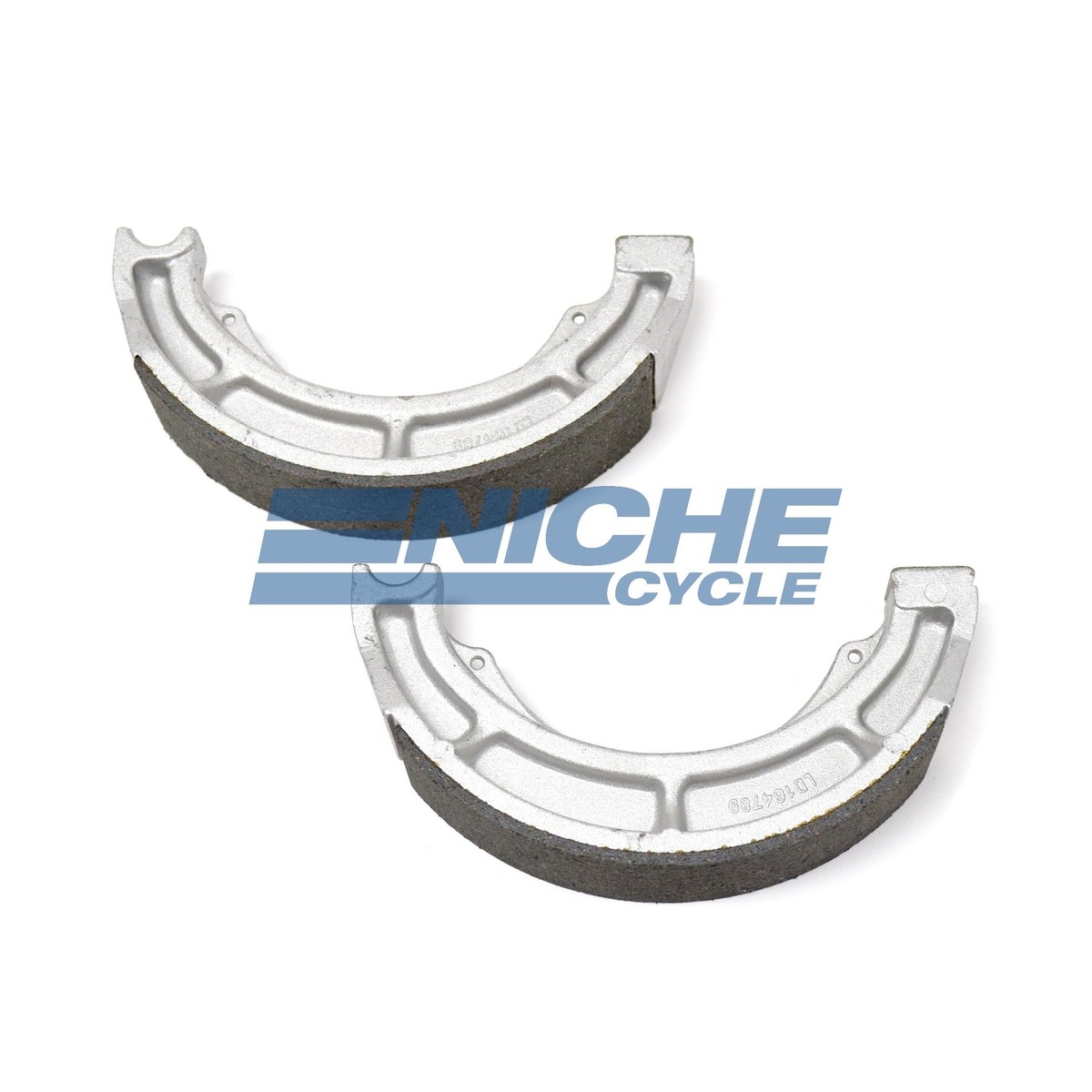 Rear Grooved Brake Shoes For Suzuki VL800 Intruder / Volusia / Boulevard 800 (2001-2014)