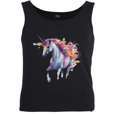 Tank Top Einhorn Fabelwesen Pferd Märchen Unicorn Kuscheltier Traumland 402436s