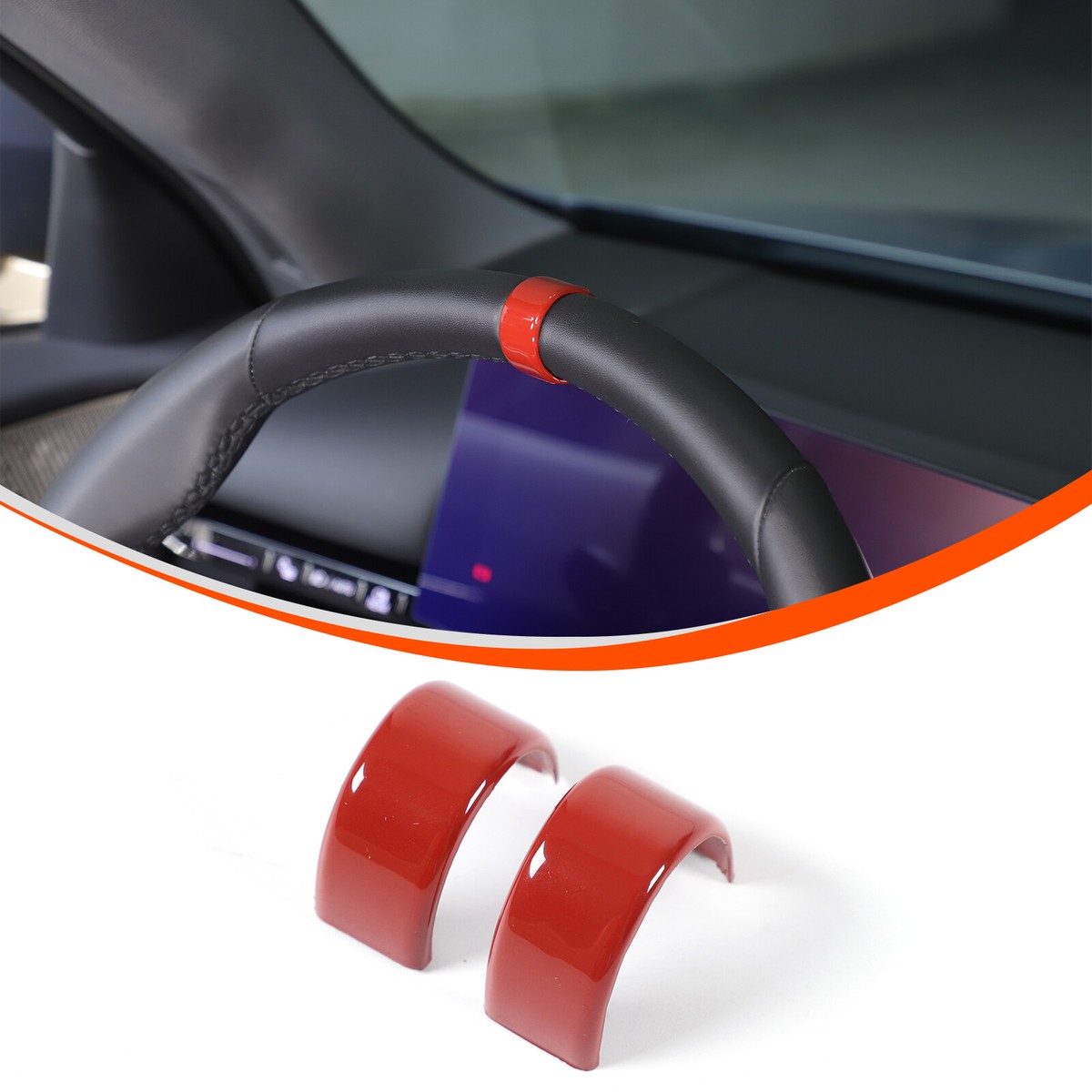 Wheel Trim De Auto Stuurwiel Interieur Modificatie Decoratieve Ring