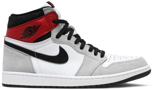 Nike Air Jordan Retro 1 Alta Luz Humo Gris OG Hombre Talla Negro Talla  555088 126 | eBay