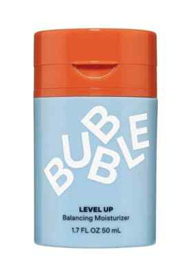 Bubble Level Up Hydrating Gel Moisturizer 1.7 fl oz Skincare New Boxed!