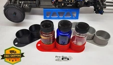 RC Tire Prep Bottle Holder Triple 4oz Inline with Hanger NPRC