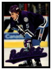 1996 Ultra #5 Ruslan Salei - Anaheim Mighty Ducks Rookie