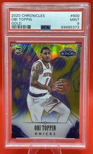 2020 Panini Chronicles Honors OBI TOPPIN GOLD /10 PSA 9 RC Rookie SSP