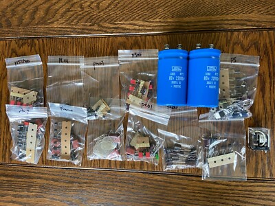 Marantz 2325 COMPLETE Rebuild Kit Recap Set with Transistors Relay Main Caps