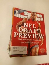 Adrian Peterson & Draft Preview  - Sports Illustrated - 4/30/2007 -Football