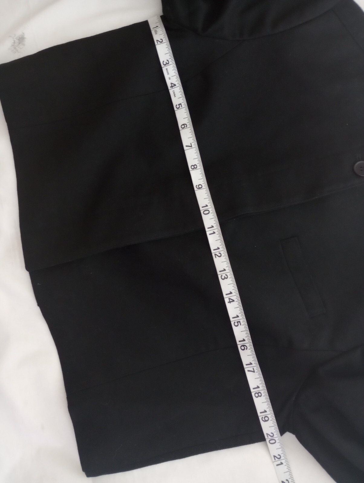 Pendleton Black Cropped Virgin Wool  Round Neck B… - image 9