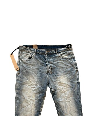 Ksubi Jeans Mens Chitch Slim Tapered Pure Dynamite Blue $240 Size