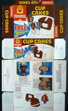 1977 Hostess Twinkees Complete Box, Dave Cash, Braun, Meyer, #133/134/135, FrSh