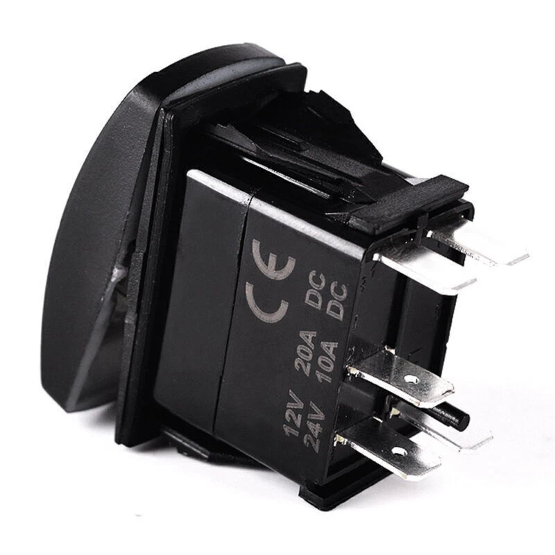 Laser Rocker Switch Backlit Car 4x4 Offroad Driving Light Bar 5Pins On-Off 20A - Image 2 of 4