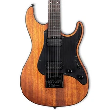 ESP LTD SN-1000 EverTune Electric Guitar, Ebony Fingerboard, Koa Natural Satin