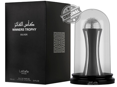 WINNERS TROPHY SILVER PERFUME BY LATTAFA PRIDE Eau De Parfum 100ml FRAGRANCE 
