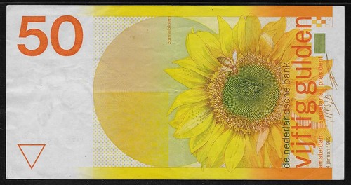 Niederlande 1982 50 Gulden P 96 gelbe Flecken ss-