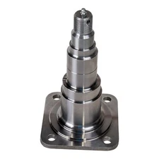 #42 Weld-On Spindle With Flange for 8000lb Trailer Axles - 3 1/4" Diameter, S...