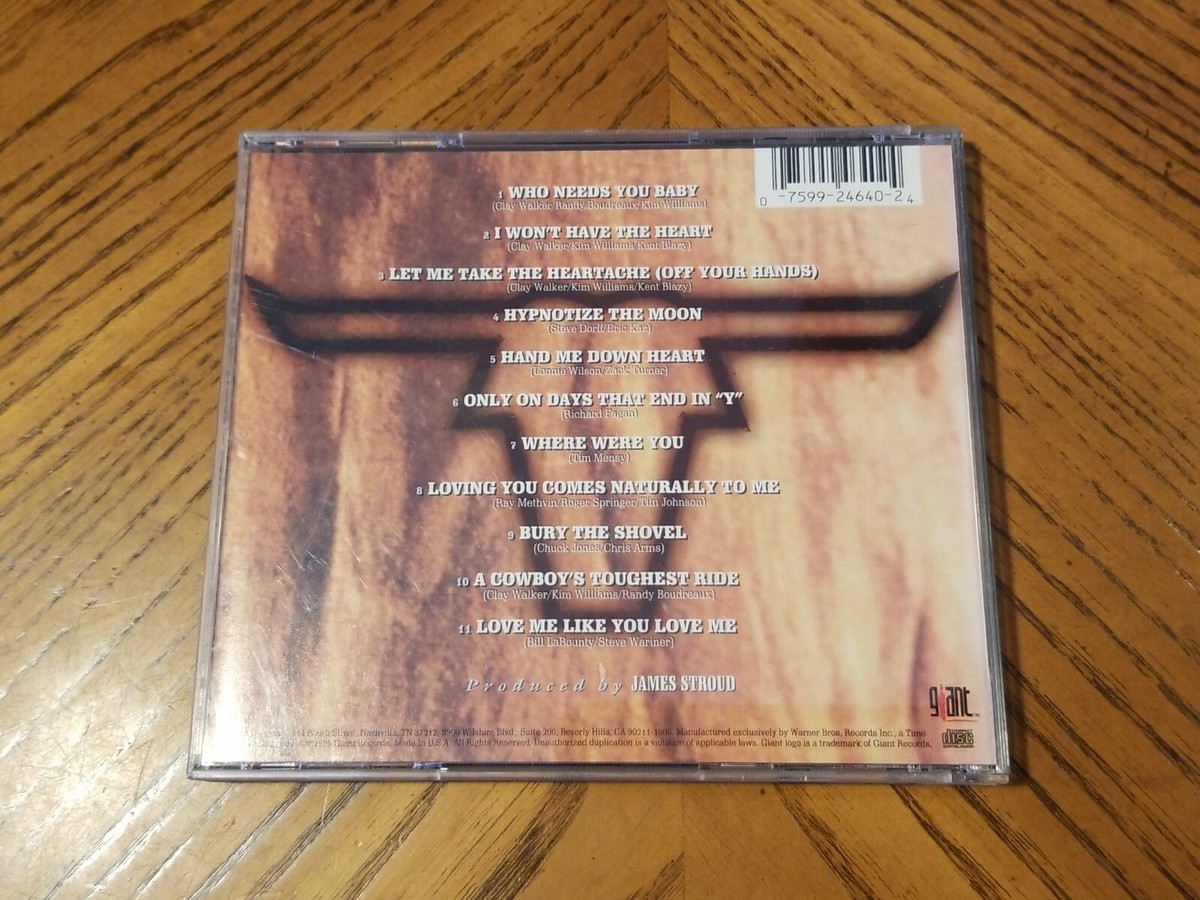 Hypnotize The Moon - Audio CD By Clay Walker - GOOD 75992464024| eBay