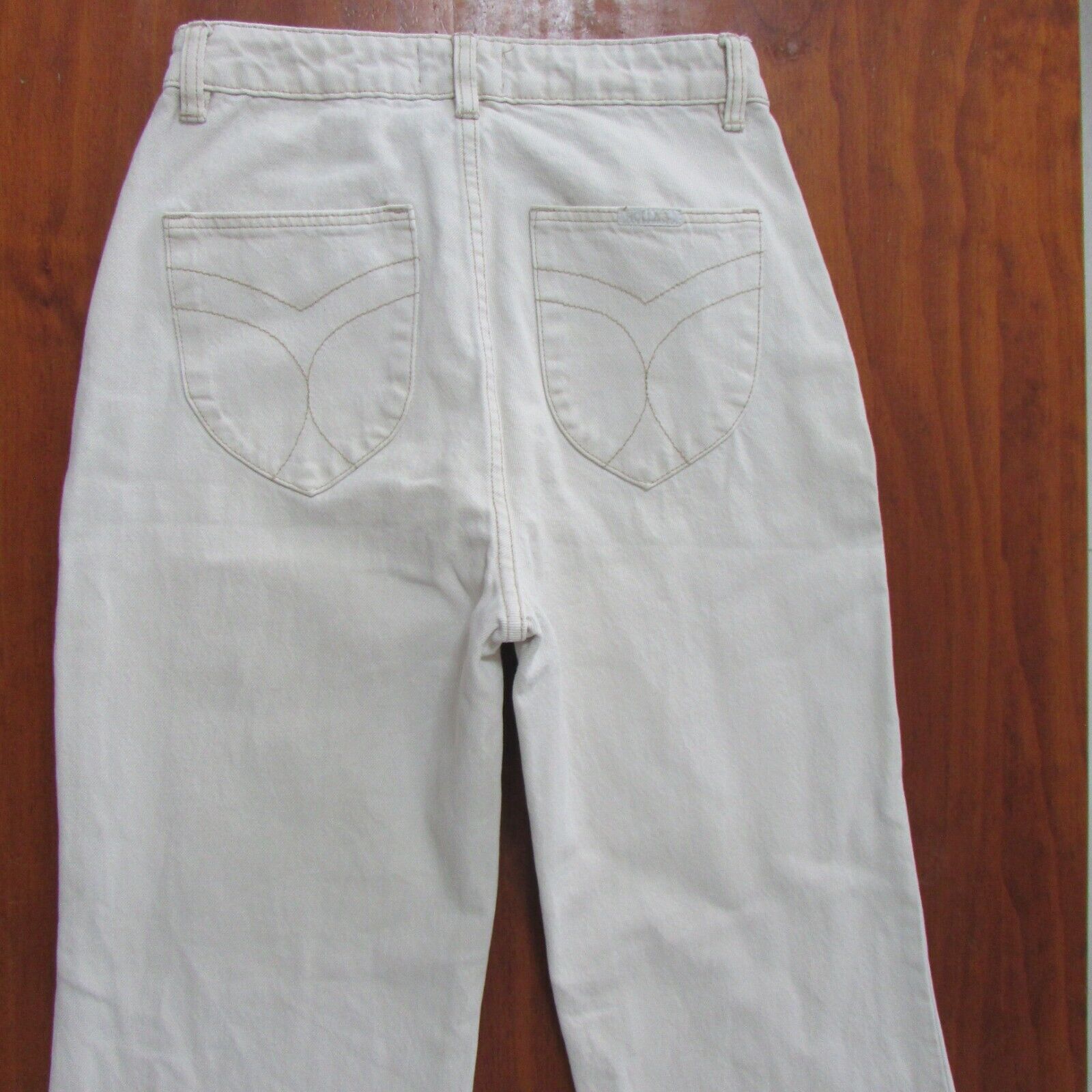 Rollas Jeans Sz 9 W27 L32 Beige High Denim Eastco… - image 3