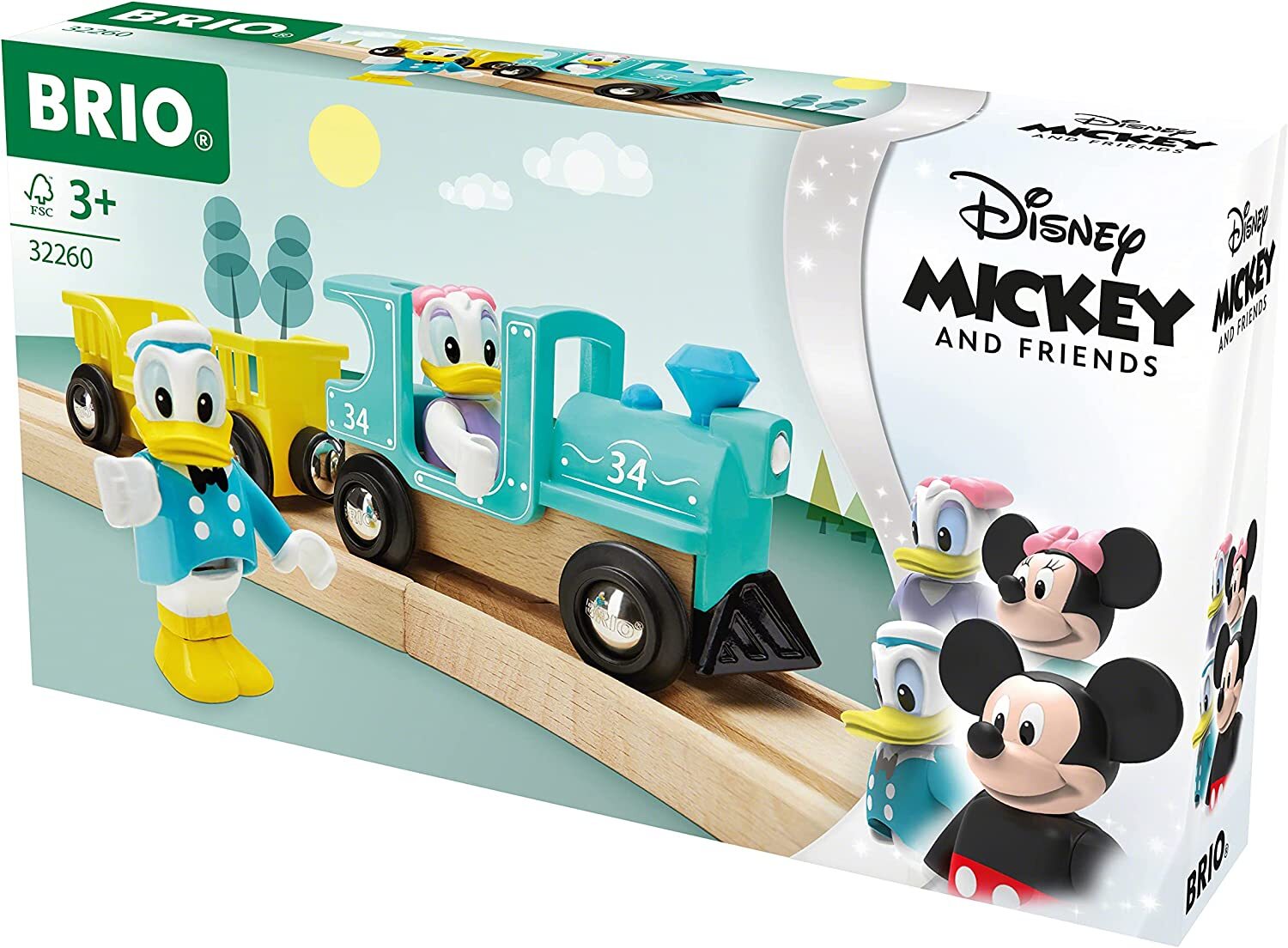 BRIO Treno di Paperino e Paperina Pista Brio 32260