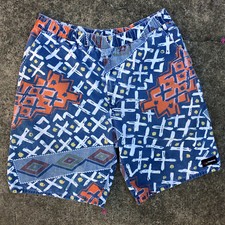 Vintage 80s 90s HOBIE Surf Sail Windsurfing Street Skate Distressed Shorts USA