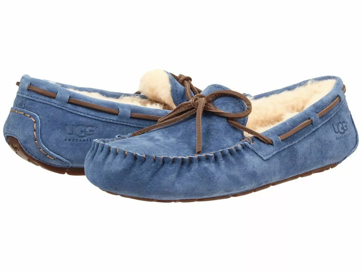 Women UGG Australia Dakota Slipper 5612 Blue Jay Suede 100 Original Brand New