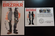 BRZRKR (2021) #3 (Cubierta del Grampa) FIRMADO por Rafael Grampa con Notario WOS