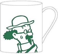 Professor BIENLEIN- Tim und Struppi tintin Tasse calculus cup  mug  10 cm