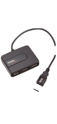 Amazon Basics USB Hub 2.0 Ultra mit 4 Ports