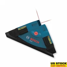 Laser Level Square 30ft Horizontal Vertical Projection Adhesive Mounting Tool US
